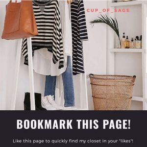 Bookmark my closet! 💕